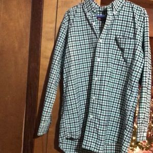 Mens medium Chaps long sleeve button up shirt